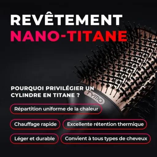 Avis TYMO Volumizer : la brosse soufflante 4-en-1 qui simplifie le brushing à la maison