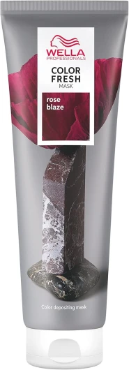 Wella Professionals Colour Fresh Mask - Masque Coloration Temporaire - Couleur À la Maison - Zéro Dommages - Rose - 150 ml