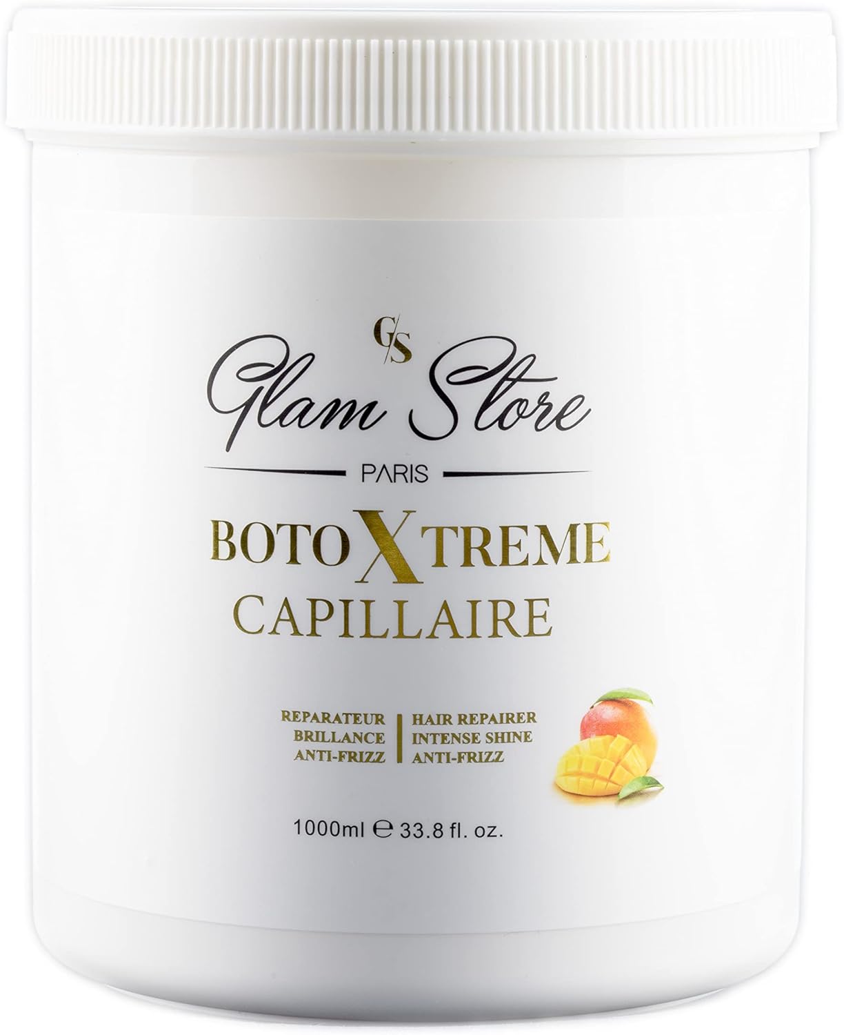 GLAM STORE BOTOXTREME 1 Kg capillaire soin masque pour cheveux abimés (mangue)