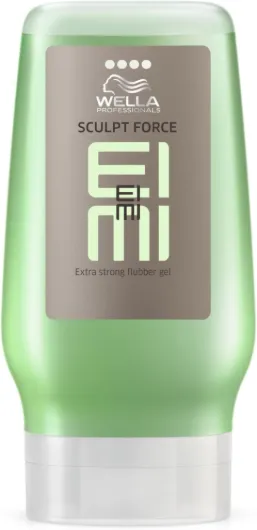Wella EIMI Professionals Sculpt Force Gel de Coiffage - Gel Mousse Coiffant Fixateur Professionnel -Idéal pour tout type de cheveux - 125ml