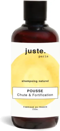 Shampoing anti chute de cheveux Fortifiant 250 ml - Augmente la densité capillaire - Booste la croissance, renforce et nourrit le cuir chevelu – Ingrédients d’origine naturelle – Fabriqué en France