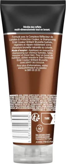 Brilliant Brunette Shampooing Éclat Couleur 250 ml 250 ml (Lot de 1)