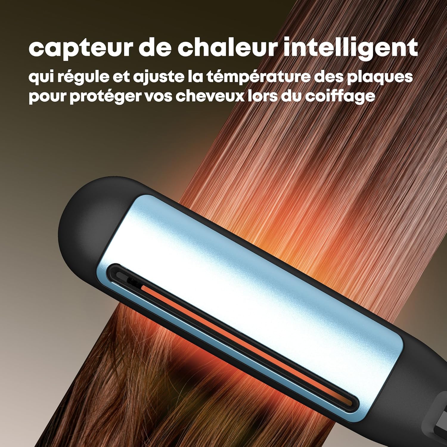 Hydro Shield X Shine Lisseur Céramique – Fer à Lisser à Plaques Larges pour Cheveux Longs et Épais, Lissage et Boucles – Chauffe Ultra Rapide, Lisseur Professionnel de Salon