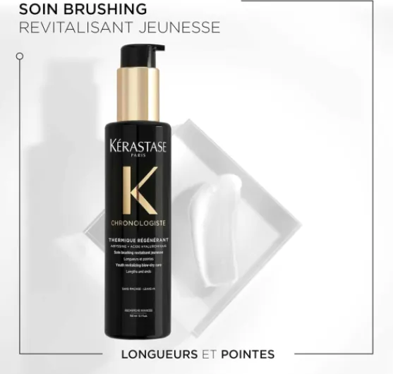 Kérastase, Chronologiste, Soin Thermo-Protecteur Revitalisant, Sans Rinçage, Pour Tous Types de Cheveux, Thermique Régénérant, 150 ml