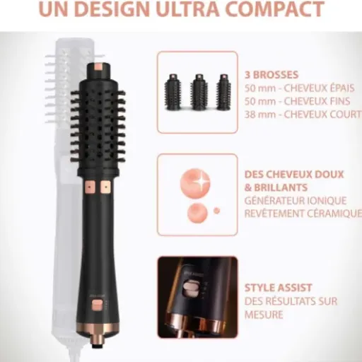 Test Rowenta Ultimate Experience CF9620F0 : la brosse soufflante qui remplace (presque) le brushing chez le coiffeur