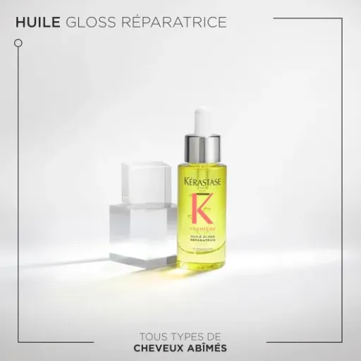 Test Kérastase Première Huile Gloss Réparatrice : une bonne huile… mais pas donnée pour 30 ml