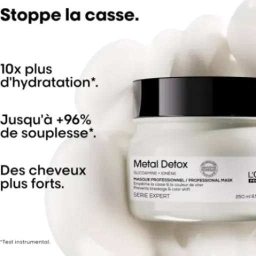 Test L'Oréal Professionnel Metal Detox Masque : un soin costaud pour cheveux abîmés, mais pas donné