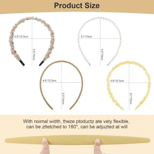 Test lot de 7 serre-têtes Teouuas : le kit pas cher qui dépanne pour tous les jours