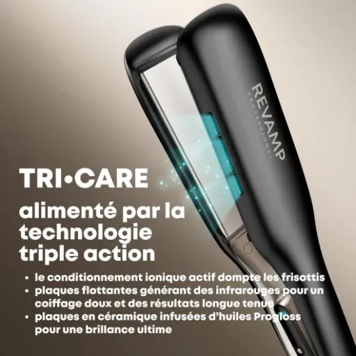 Test REVAMP Enigma Radiance Lisseur Ionique : plaques larges, gain de temps… mais pas parfait