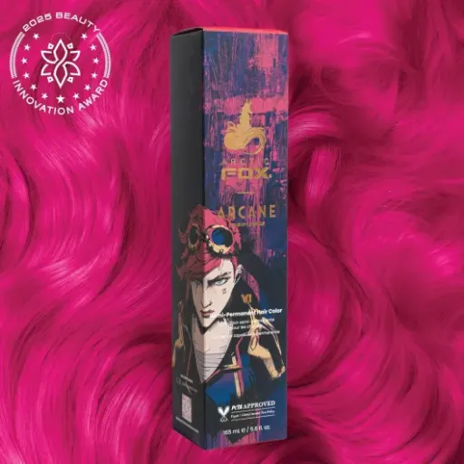 Test ARCTIC FOX Arcane League of Legends VI : un violet sympa, mais pas magique sur toutes les têtes