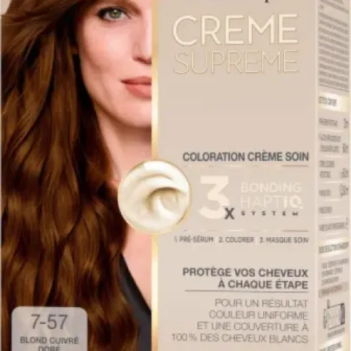 Test Schwarzkopf Creme Supreme 7-57 : le blond cuivré cendré qui fait le job sans trop de prise de tête
