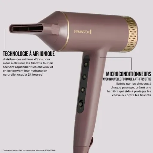 Test Remington AIRvive EC8930 : le sèche-cheveux rapide qui essaie de jouer dans la cour des Dyson