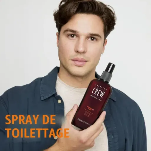 Test American Crew Grooming Spray : le spray qui remplace la cire sans cartonner les cheveux