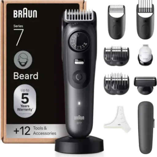 Test Braun Tondeuse À Barbe Series 7 BT7545 : une tondeuse complète qui vise le barbu exigeant